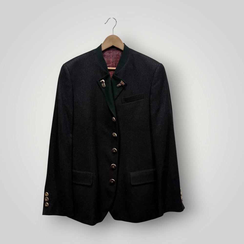 Kleider Habsburg Lorenz Mens Silk Virgin Wool Trakten Jacket Austria 42